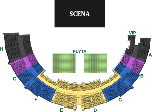 Plan sektorów obiektu