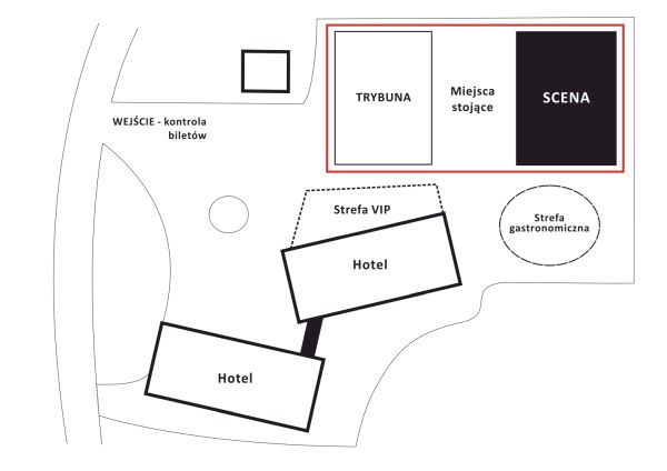 Plan sektorów obiektu