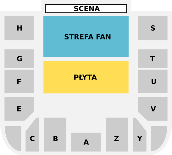 Plan sektorów obiektu
