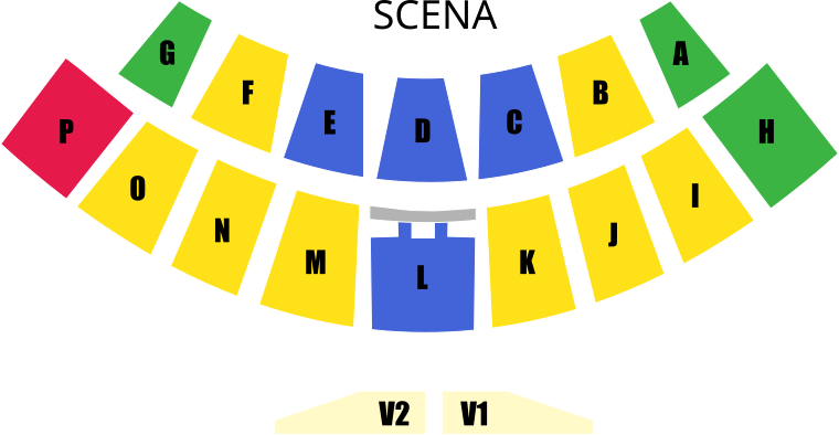 Plan sektorów obiektu