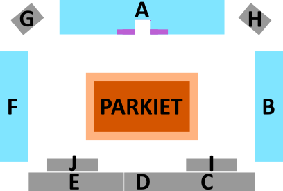 Plan sektorów obiektu