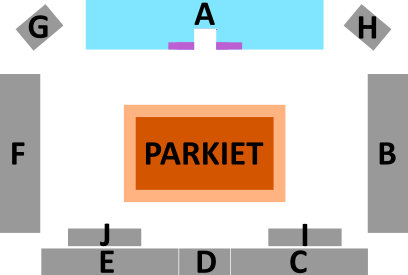 Plan sektorów obiektu