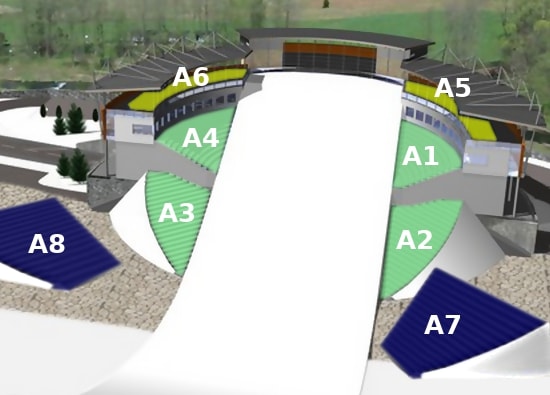 Plan sektorów obiektu