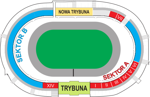 Plan sektorów obiektu