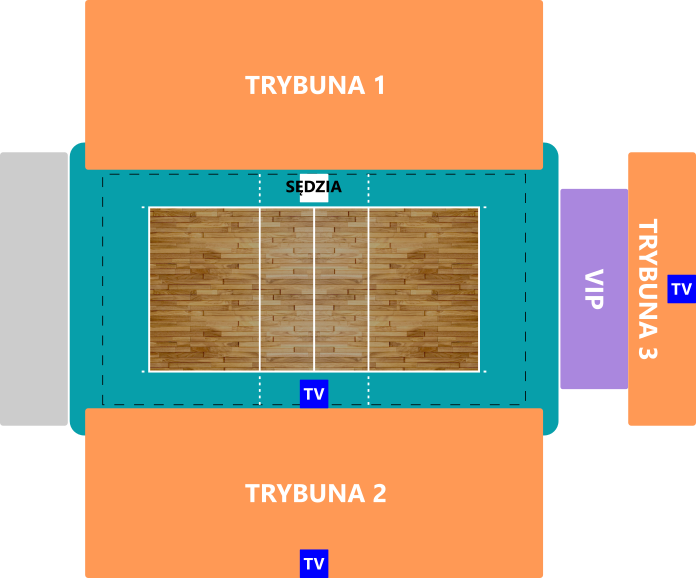 Plan sektorów obiektu